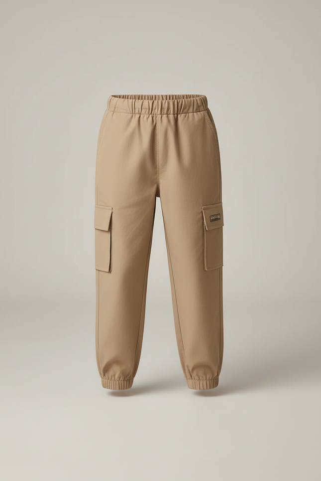 Pantalon Militaire Beige - Gabardine - vue 3