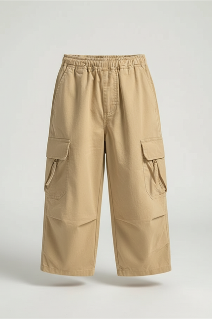 Pantalon Randonnée Beige - Toile - vue 2