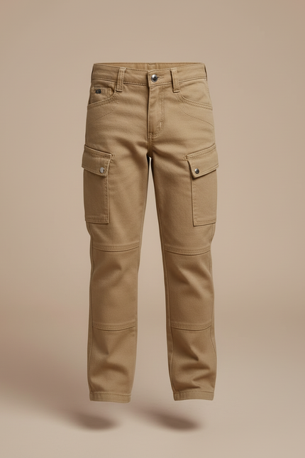 Pantalon Battle Beige - Gabardine - vue 3