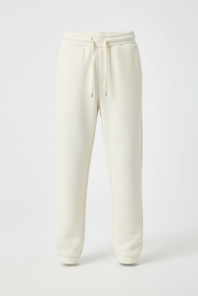 Pantalon Beige Molletonné Épais Confortable Enfant - vue 3