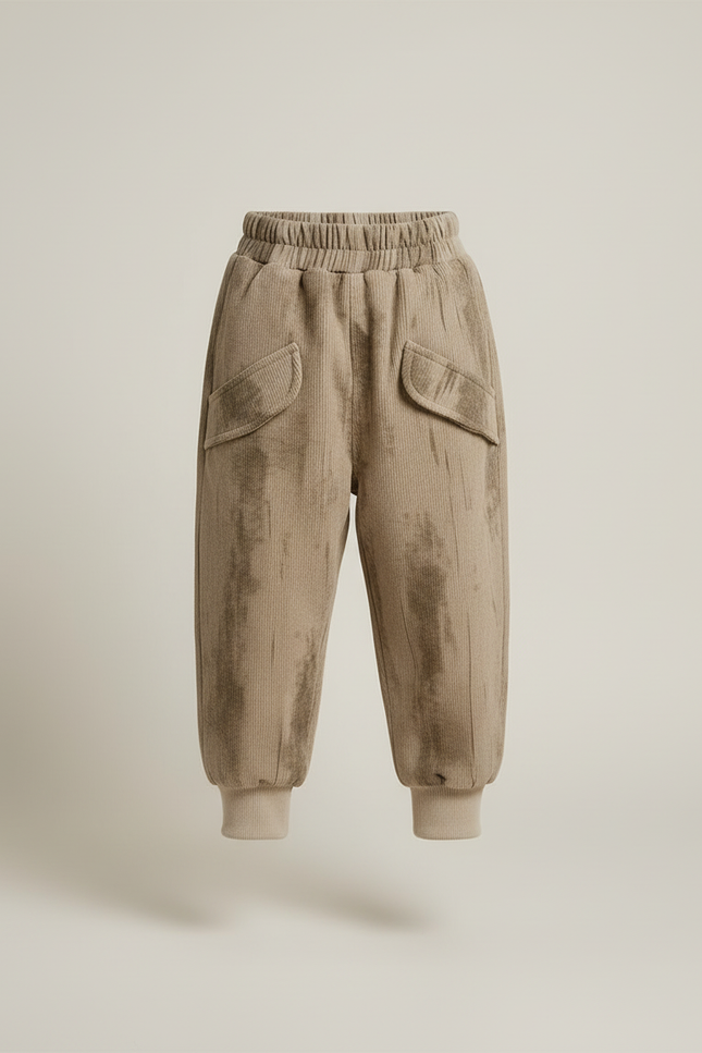 Pantalon Beige C0cc - Cordé - vue 3