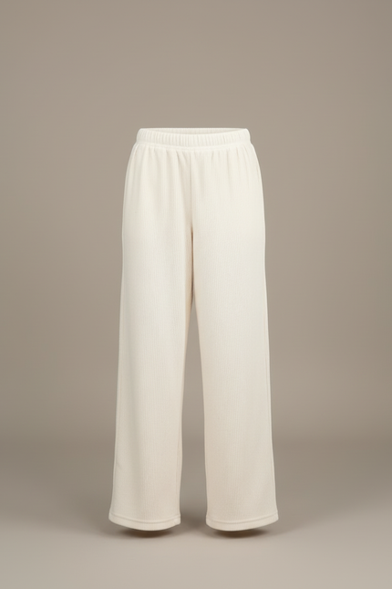 Pantalon Beige A85b - Cordé - vue 3