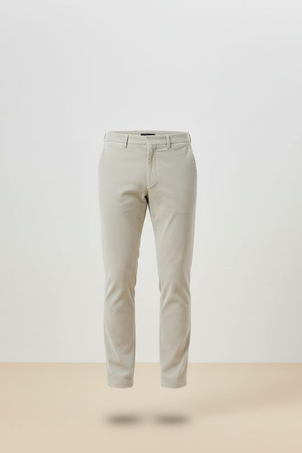 Pantalon Beige Cotelé - Cordé - vue 3