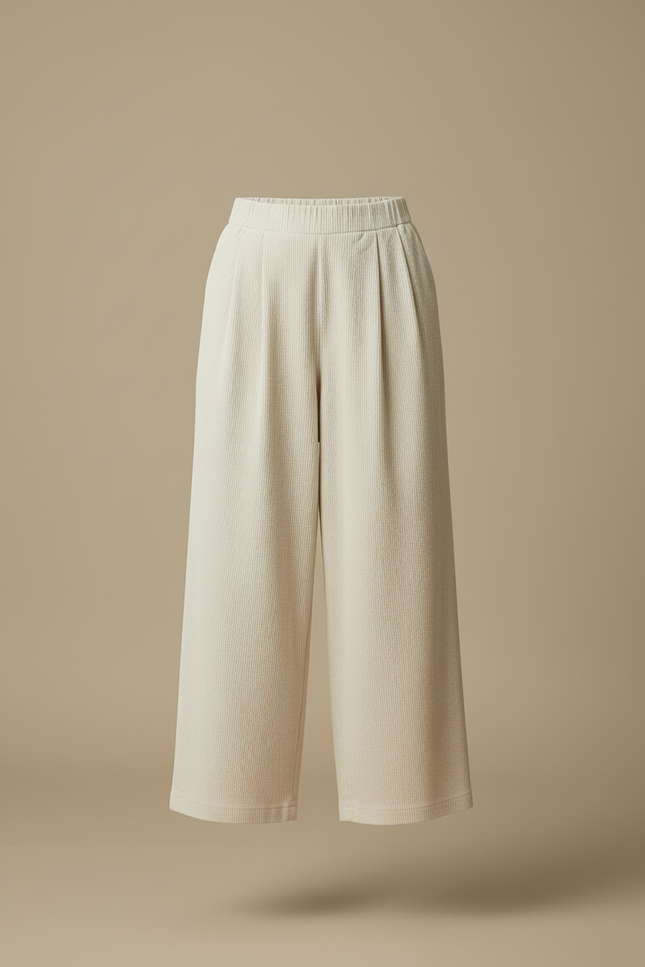 Pantalon Beige 0ad2 - Cordé - vue 3