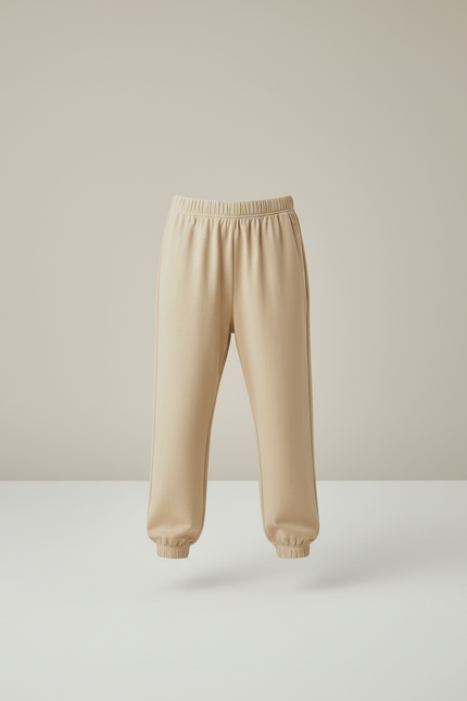 Pantalon Beige Fd03 - Molleton - vue 3