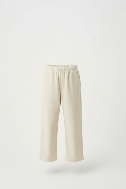 Pantalon Corduroy Beige - Cordé - vue 3