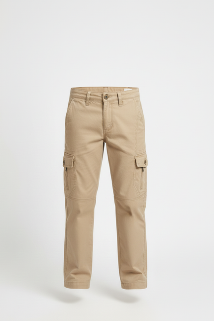 Pantalon Beige 11b4 - Gabardine - vue 3