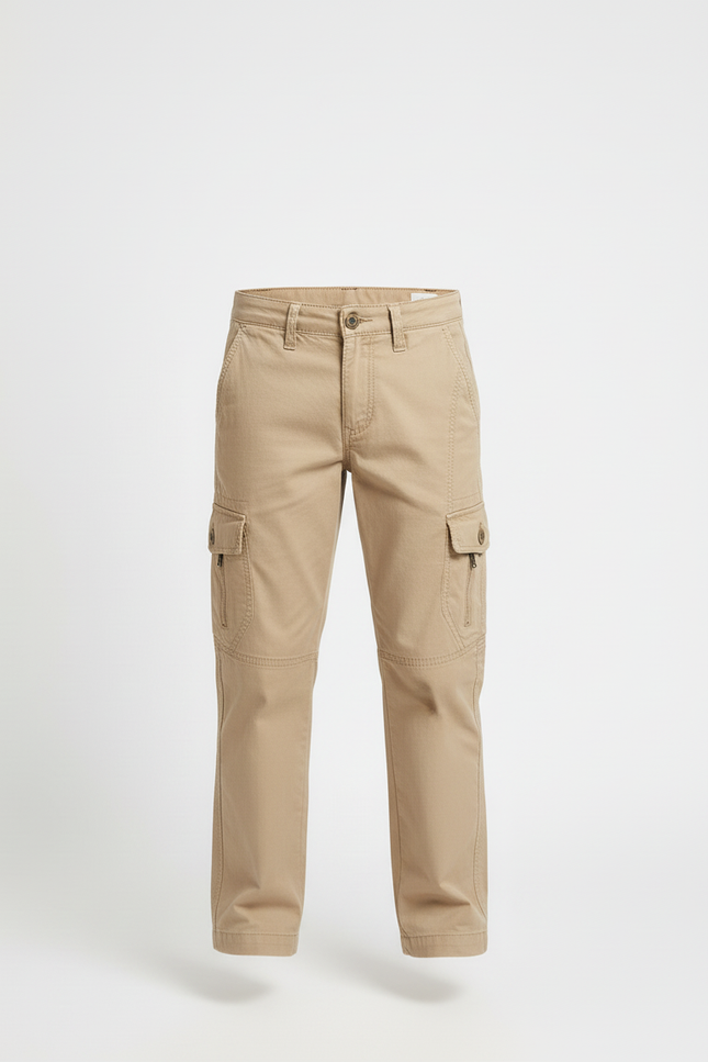 Pantalon Beige 11b4 - Gabardine - vue 3