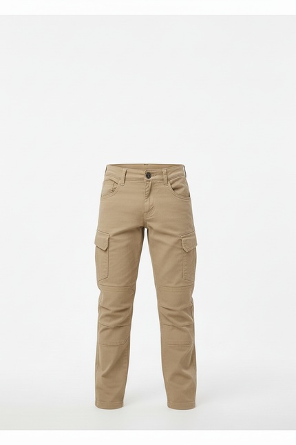 Pantalon Beige 3648 - Gabardine - vue 3