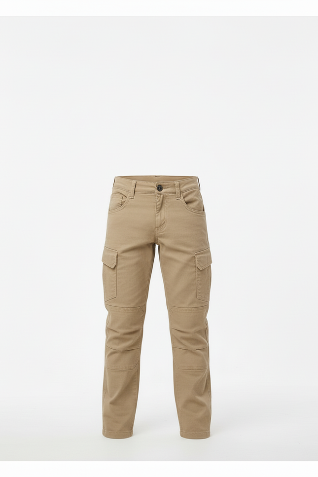 Pantalon Beige 3648 - Gabardine - vue 3