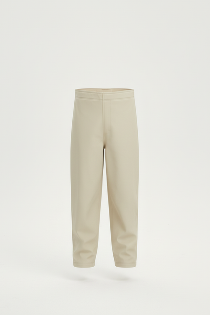 Pantalon Beige Imperméable Enfants Bretelles Bottes - Polyester - vue 3