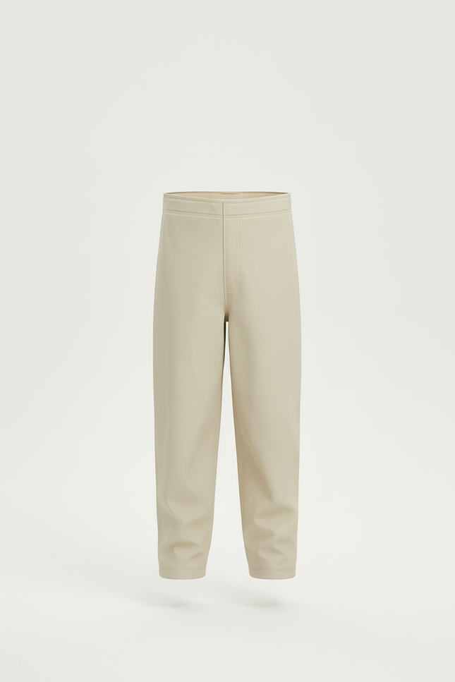 Pantalon Beige Imperméable Enfants Bretelles Bottes - Polyester - vue 3