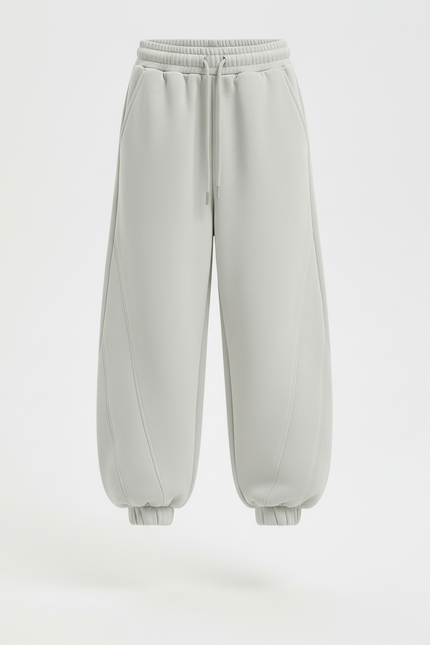 Pantalon Beige Ample Sport Décontracté Enfant - Molleton - vue 3