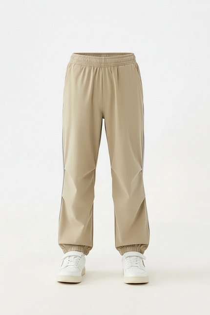 Pantalon Beige Cargo Plissé Garçon Sport Décontracté - Polyester - vue 3
