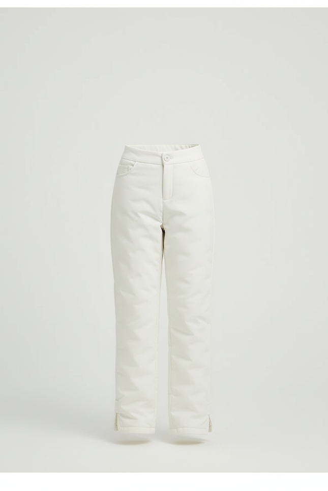 Pantalon Beige Matelassé Hiver Chaud Enfant - Polyester - vue 3