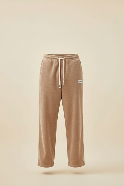 Pantalon Beige Corduroy Ample Décontracté Homme - Cordé - vue 3